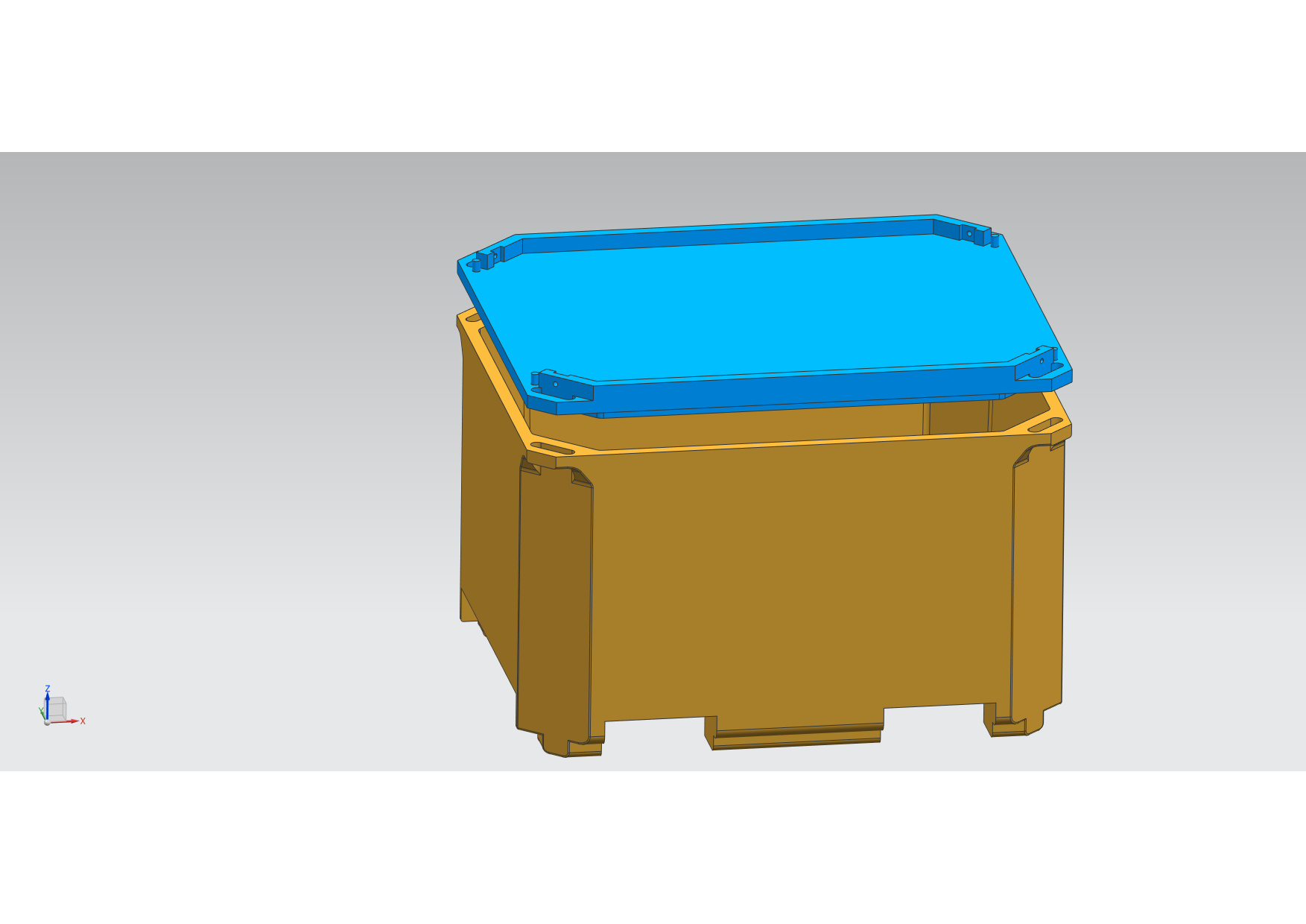 Rotational Mold For Cooler Box